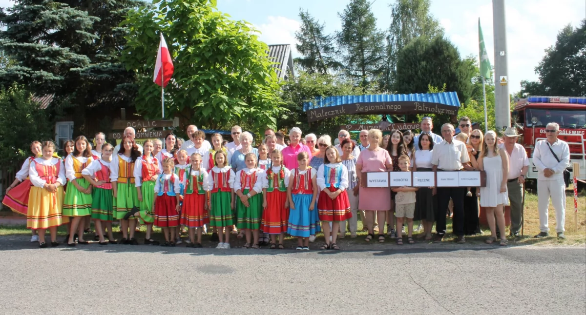 Wystawa przepięknego rękodzieła w Prywatnym Muzeum Ludowym w Adamowie