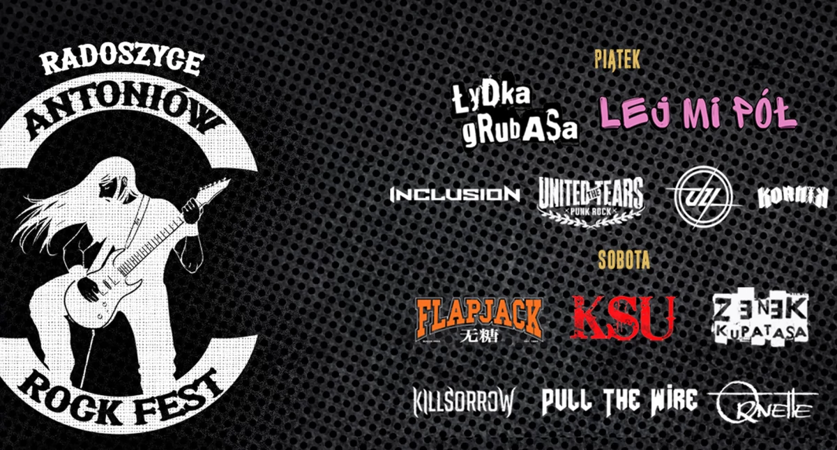 Antoniów Rock Fest 2024 coraz bliżej! Wystąpią fantastyczne zespoły rockowe