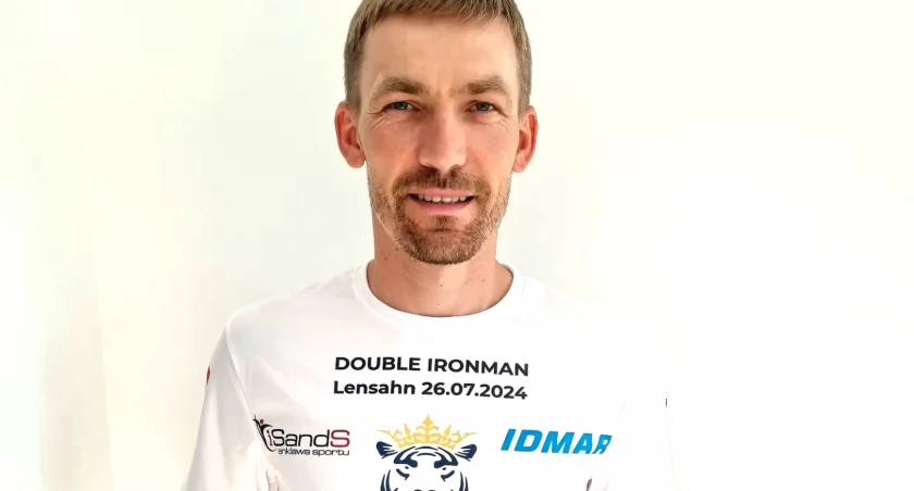 Przemysław Szymanowski chce pobić rekord świata w podwójnym Ironmanie!