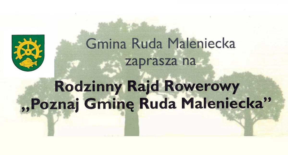 Zapraszają na Rodzinny Rajd Rowerowy pn. Poznaj Gminę Ruda Maleniecka!