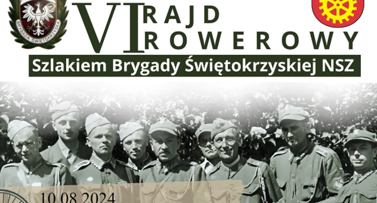VI Rajd Rowerowy Szlakiem Brygady Świętokrzyskiej NSZ z Końskich do Lasocina