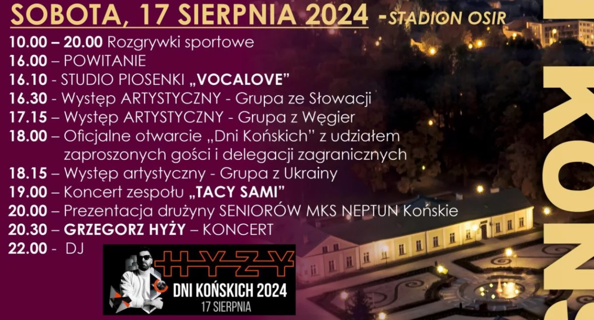 Dni Końskich 2024. To będzie bardzo długi weekend!