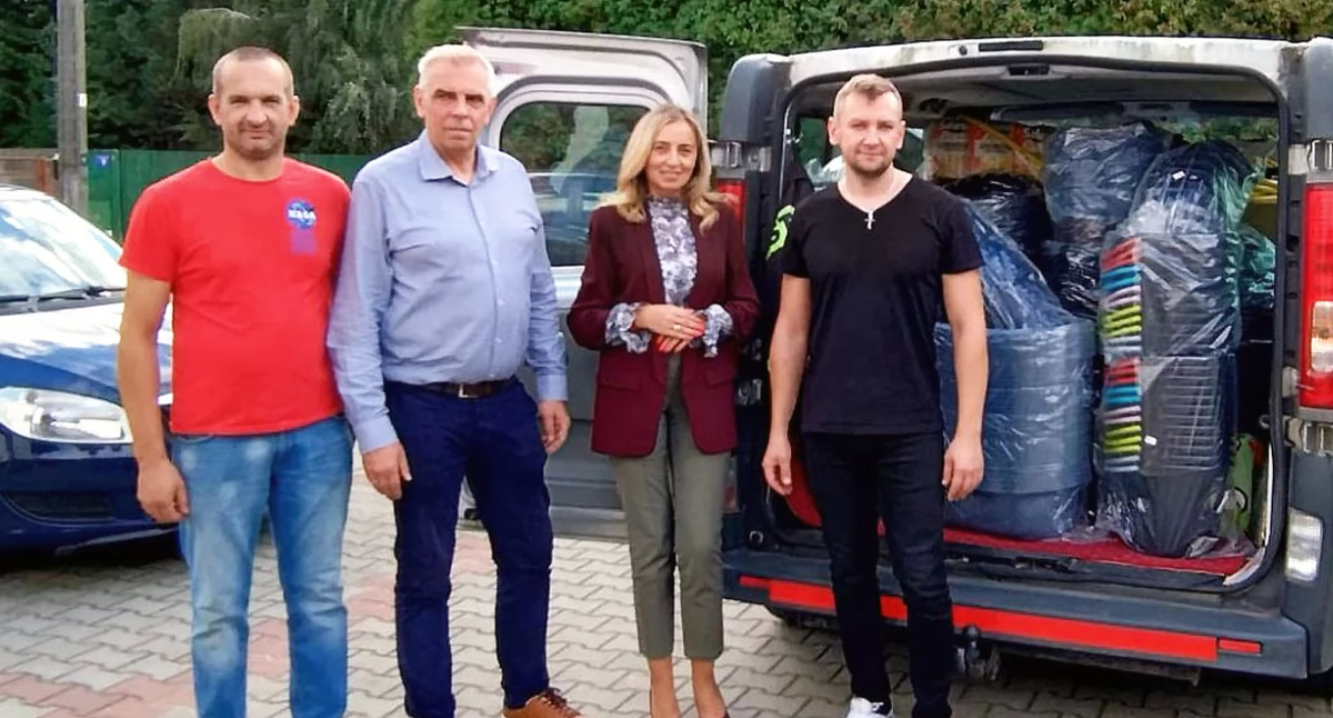 GOWARCZÓW - BYSTRZYCA KŁODZKA. Z pomocą dla powodzian