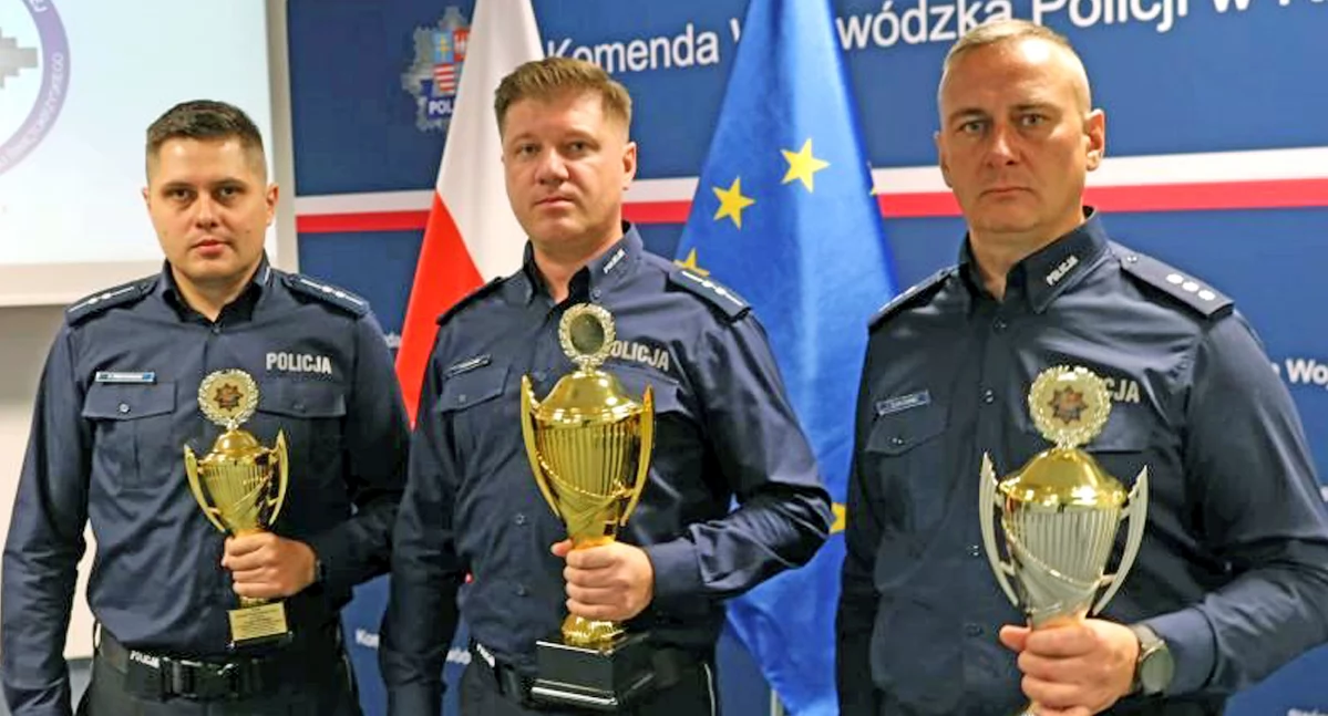 KIELCE. Konecki policjant na pudle w konkursie służby dyżurnej