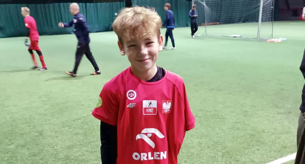 Olivier Milcarz z Akademii Neptuna Końskie wziął udział w zgrupowaniu reprezentacji Polski juniorów w Amp Futbolu!