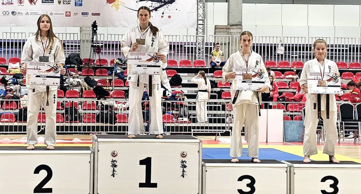 Mistrzostwach Europy w karate. Natalia Cieszkowska z brązowym medalem! [ZDJĘCIA]
