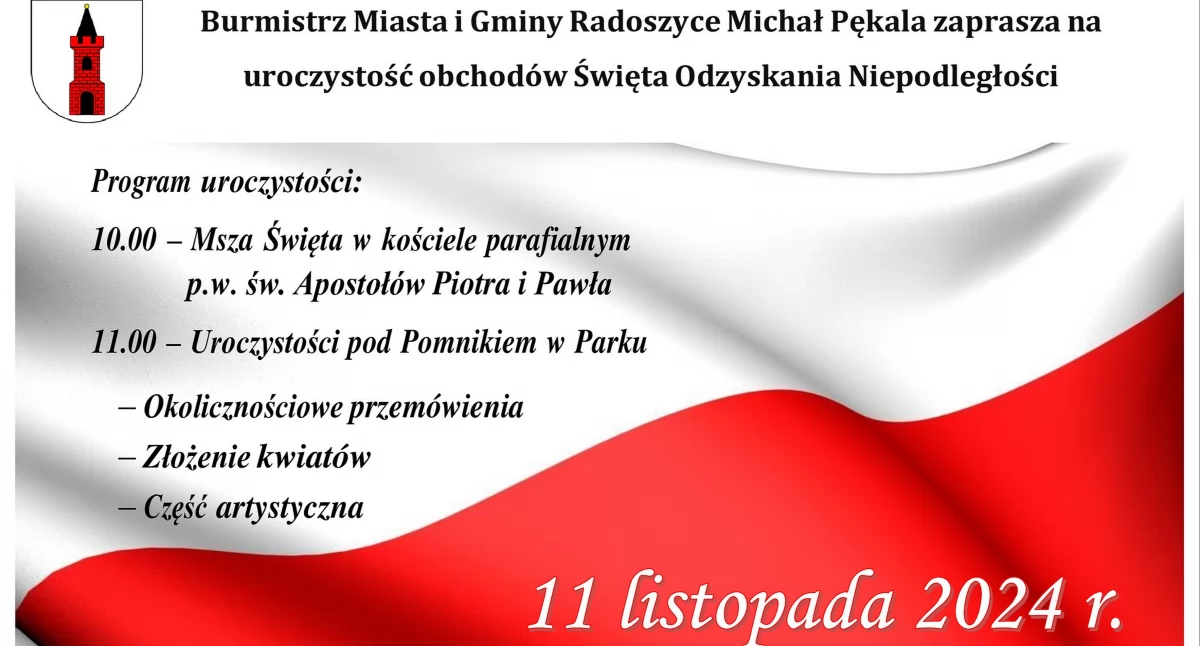 Narodowe Święto Niepodległości w gminie Radoszyce