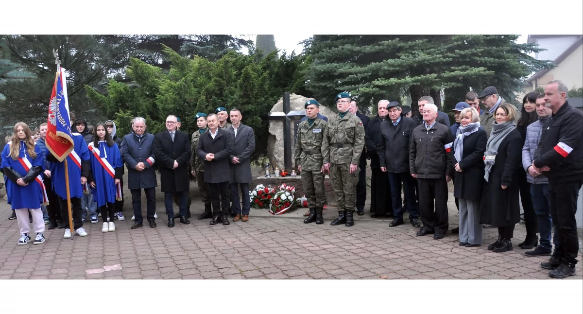 ROGÓW. Pamięć o Allanie, który poległ w zasadzce. Pośmiertnie odznaczony Virtuti Militari [ZDJĘCIA]