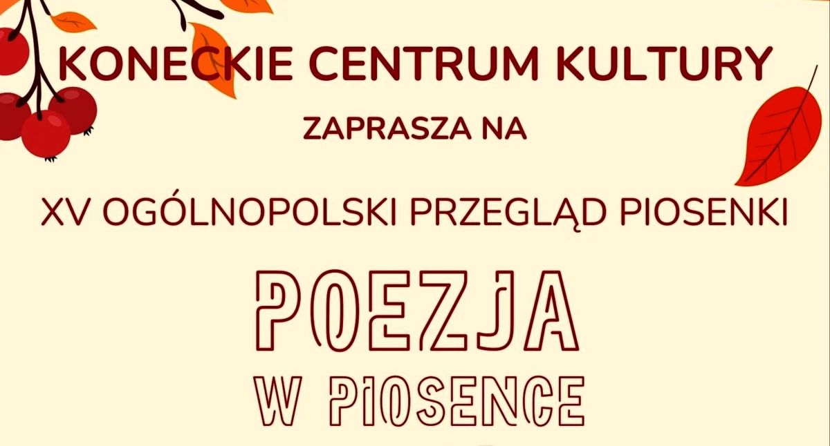 KOŃSKIE. Poezja Agnieszki Osieckiej w piosence. Zaproszenie na ogólnopolski konkurs
