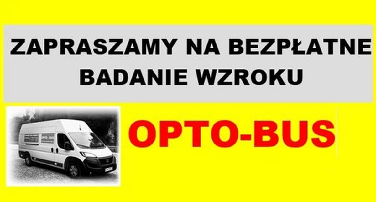 GMINA RUDA MALENIECKA. Zaproszenie na bezpłatne badanie wzroku