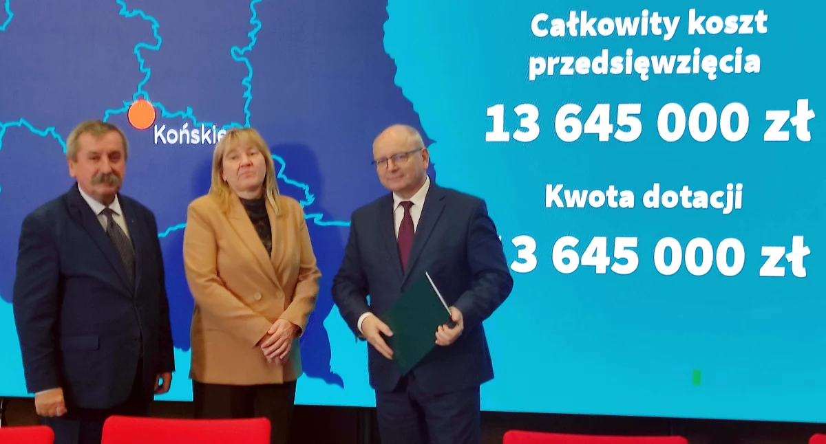 KOŃSKIE. Wiercimy do gorącej wody. Otwór obok ciepłowni. Jest dotacja!