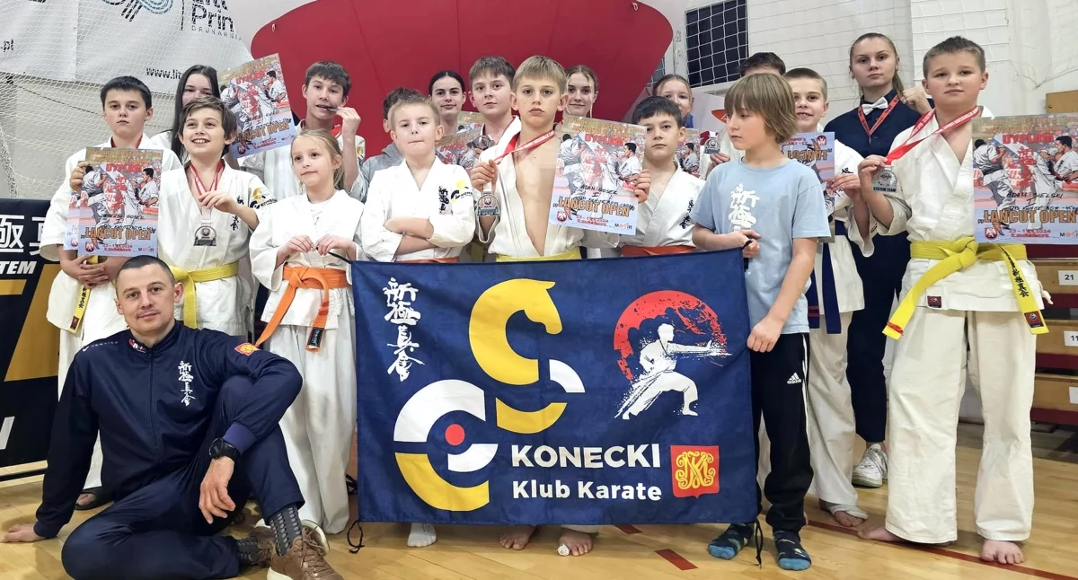 Konecki Klub Karate Kyokushin z kolejnymi trofeami. Tym razem zawojowali Łańcut!