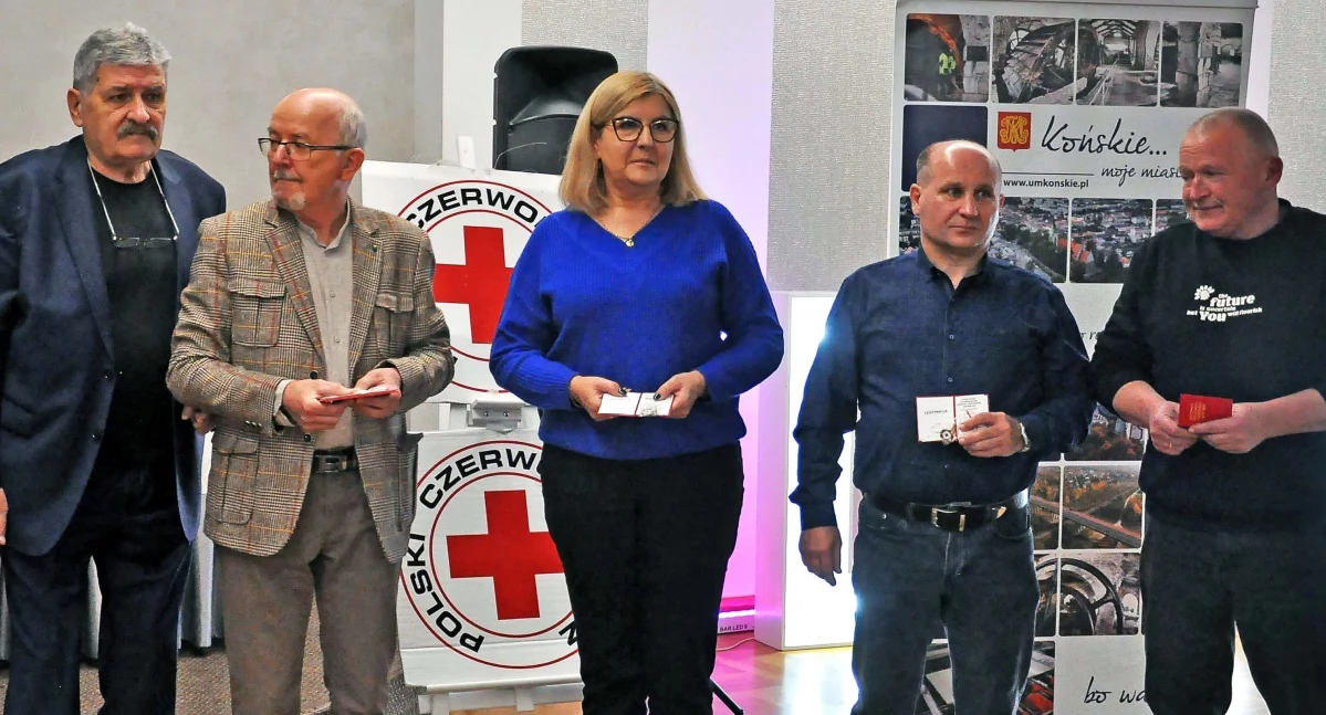 KOŃSKIE. Świętowali honorowi dawcy krwi. Ich leku nawet farmacja nie wyprodukuje [ZDJĘCIA]