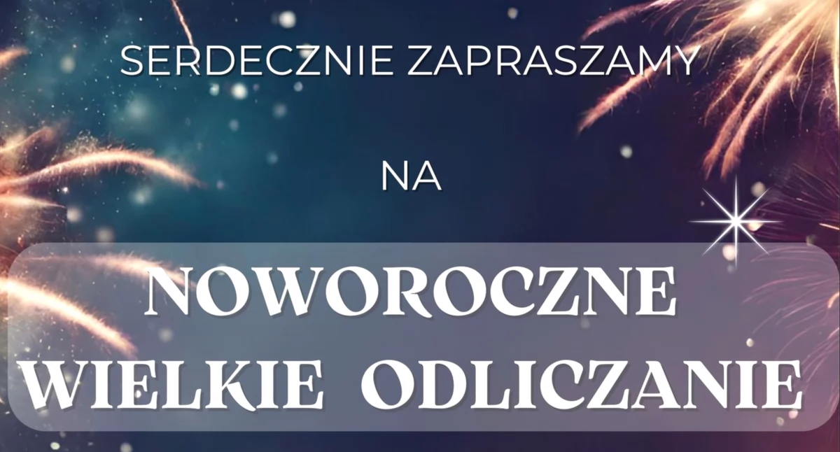W Gowarczowie będzie noworoczne wielkie odliczanie. Tak powitają Nowy 2025 Rok!