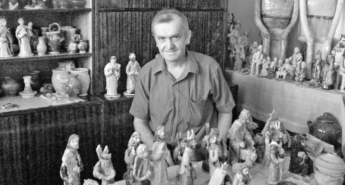 Zmarł Czesław Seweryński, ludowy artysta, ceramik z Odrowąża. Zostawił zaklęte w glinie postaci