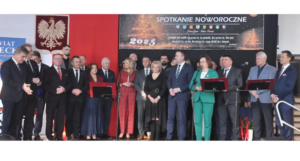 POWIAT KONECKI. Raz w roku u starosty, spotkanie noworoczne samorządowców [ZDJĘCIA]