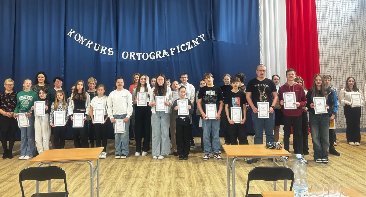 GÓRNIKI. Międzyszkolny Konkurs Ortograficzny w ramach Tygodnia Kultury Języka Polskiego rozstrzygnięty! [ZDJĘCIA]