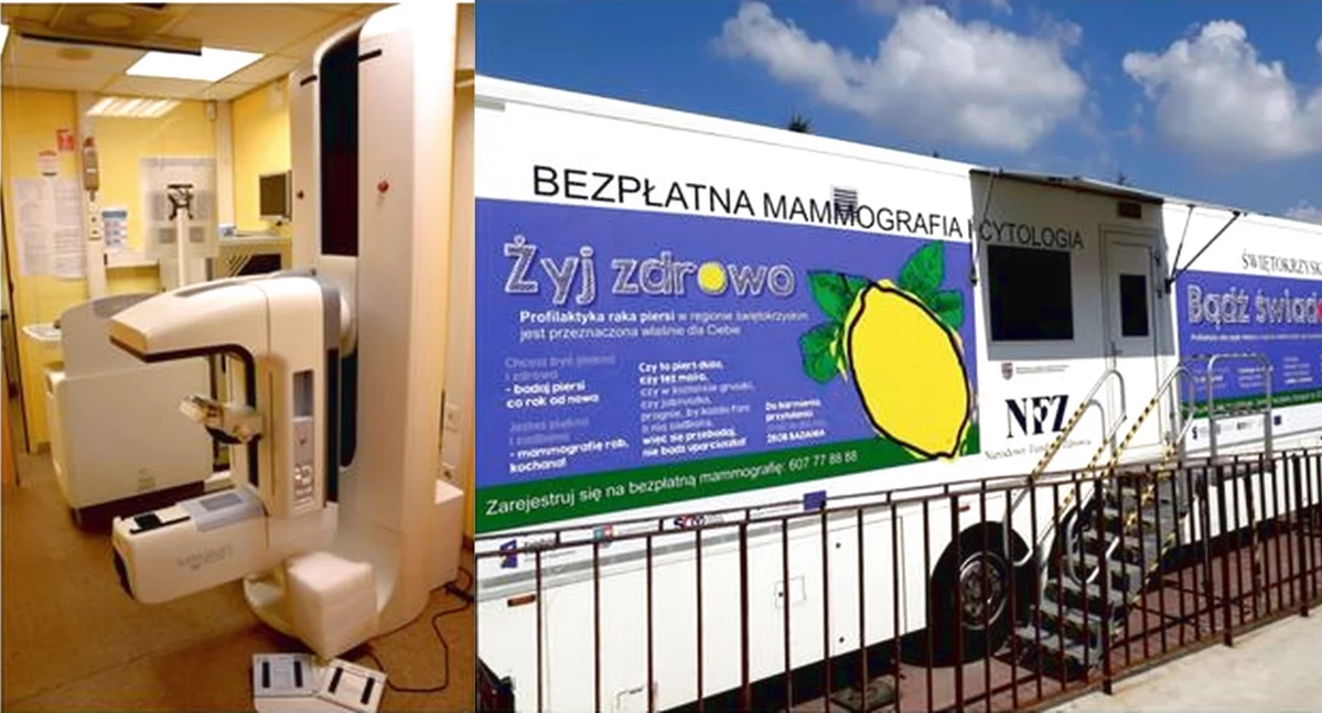 Cytomammobus w Stąporkowie. Będzie można skorzystać z bezpłatnej mammografii i cytologii