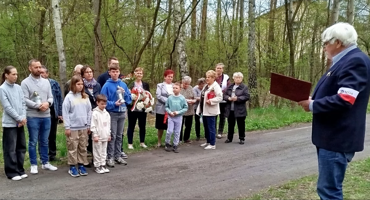 MŁYNEK. Miejsce pamięci przy leśnej drodze. Kolejny punkt na mapie niemieckich zbrodni wojennych [ZDJĘCIA]