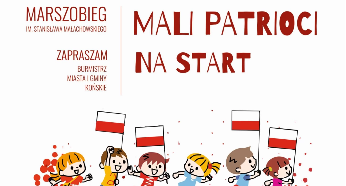 Mali patrioci na start! Zaproszenie na Marszobieg im. Stanisława Małachowskiego w ramach obchodów 234 rocznicy uchwalenia Konstytucji 3 Maja
