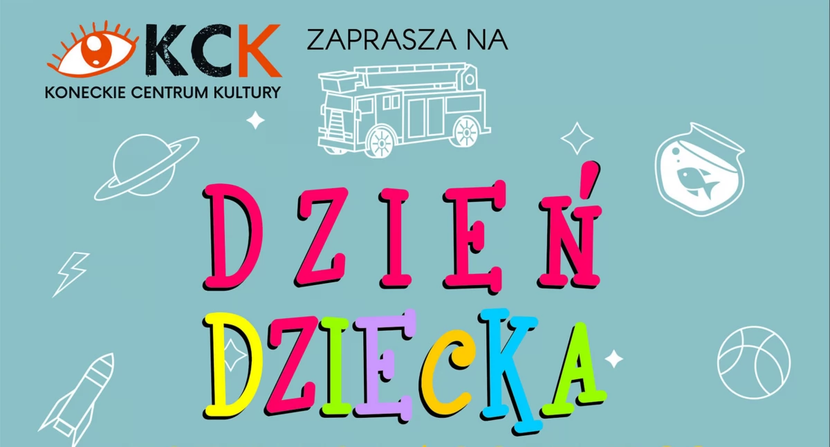 Dzień Dziecka w Końskich. Koneckie Centrum Kultury zaprasza na niedzielę pełną zabawy i radości