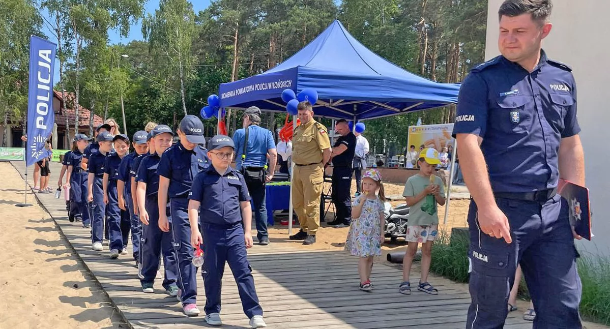 Nieetatowy Zespół Policji Wodnej w Sielpi. Policjanci na wodzie i przy wodzie [ZDJĘCIA]