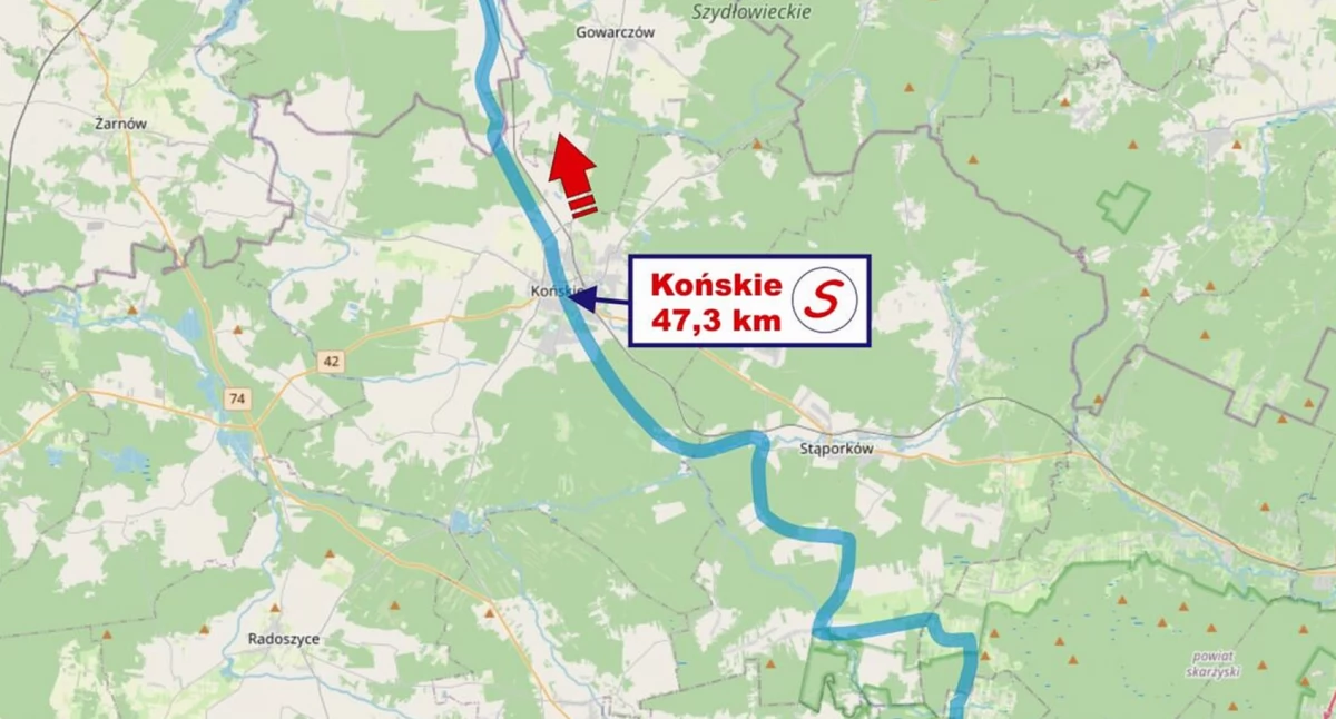 STĄPORKÓW - KOŃSKIE. Będą utrudnienia w ruchu drogowym! Przemkną kolarze Międzynarodowego Wyścigu Kolarskiego Solidarności i Olimpijczyków