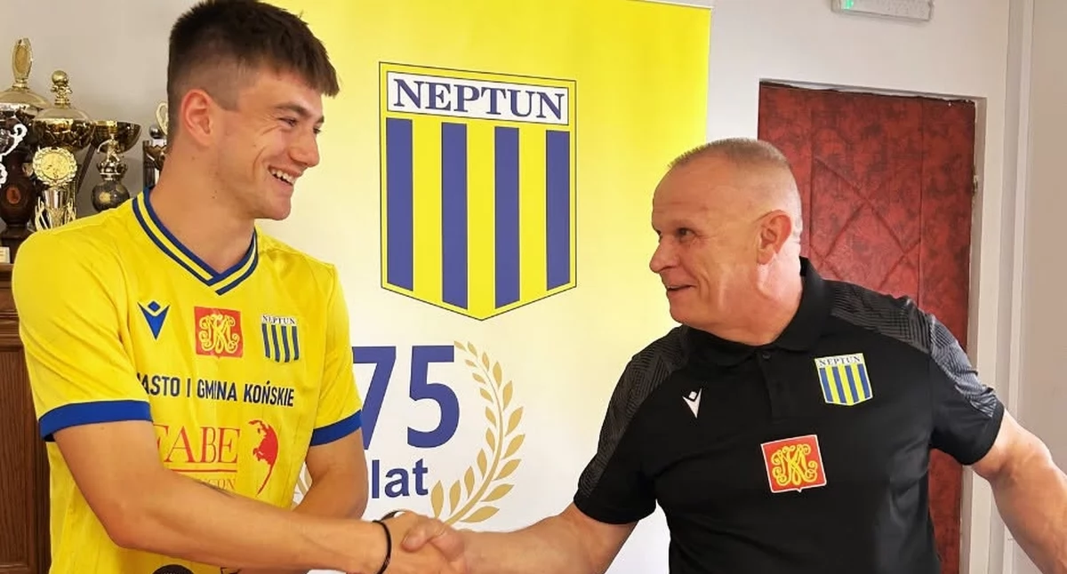 Do Miejskiego Klubu Sportowego Neptun Końskie dołącza nowy, ofensywny zawodnik