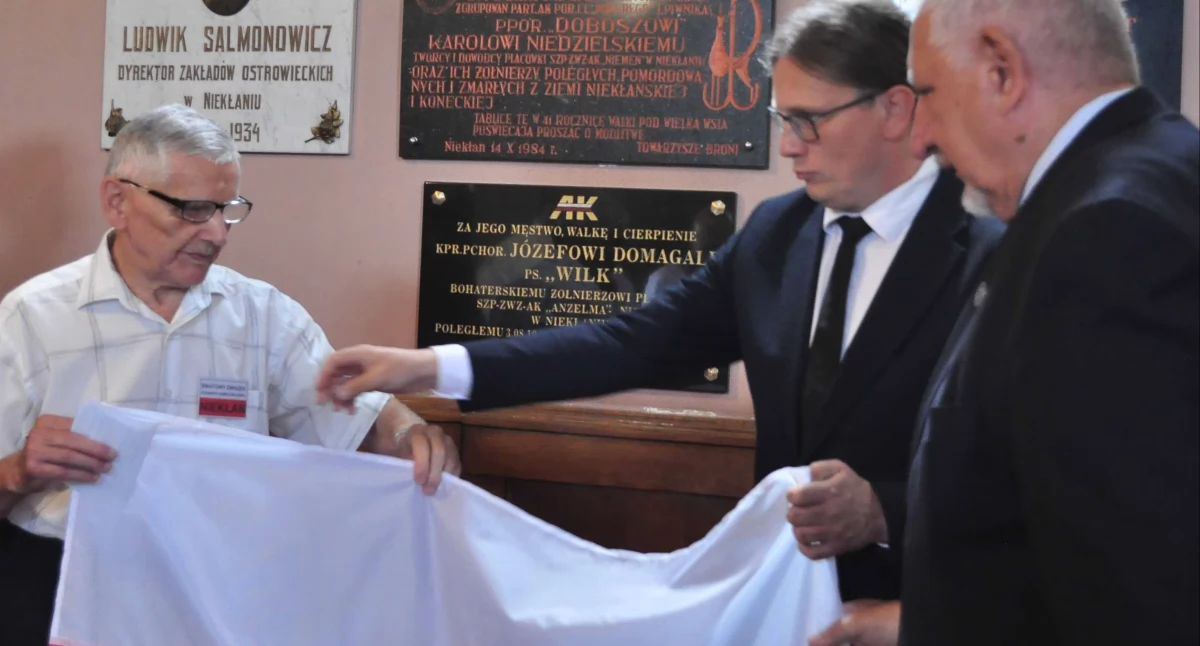 NIEKŁAŃ. Za męstwo, walkę i cierpienie dla kpr. pchor. Józefa Domagały „Wilka” 