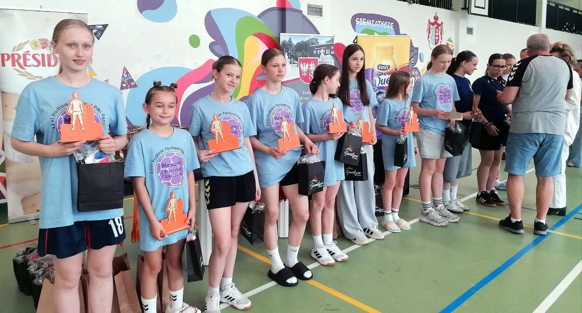 XXVI Podlaski Festiwal Piłki Ręcznej - Memoriał Krzysztofa Wieczorka. Olimpia Końskie tuż za podium