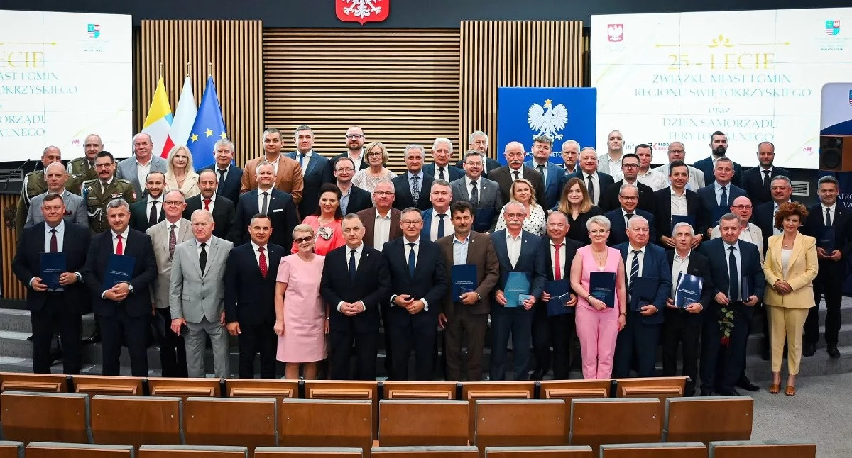 KIELCE. Związek Miast i Gmin Regionu Świętokrzyskiego obchodził jubileusz 25-lecia