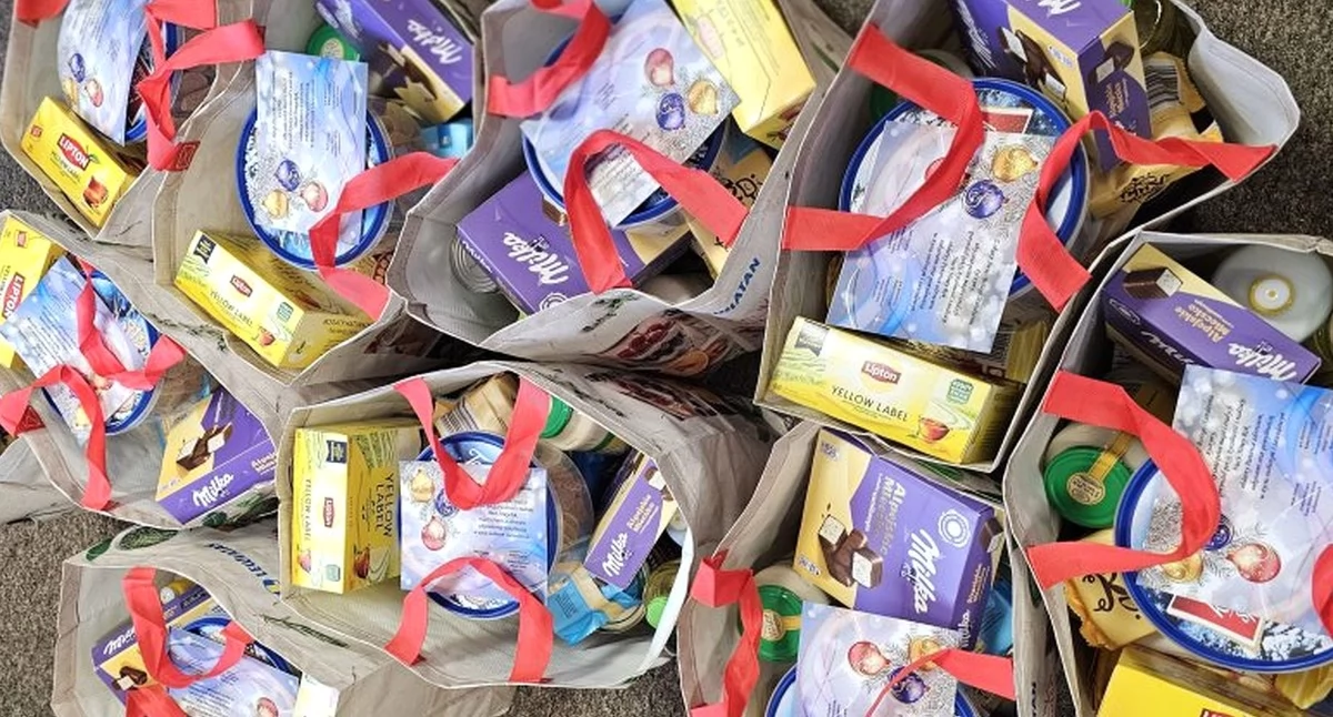 GMINA SŁUPIA KONECKA. Paczki żywnościowe dla najbardziej potrzebujących