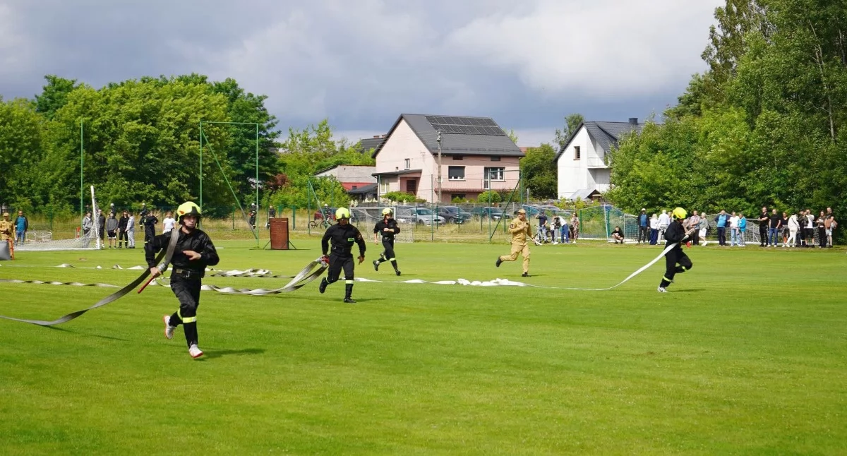 GOWARCZÓW. Miejsko-Gminne Zawody Sportowo-Pożarnicze dla druhów z OSP Skrzyszów!