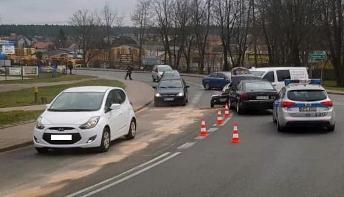 Zderzenie na skrzyżowaniu