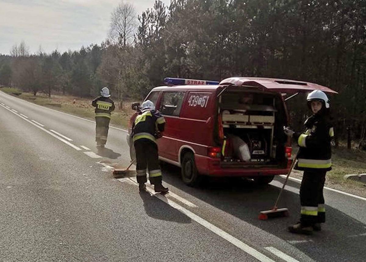 Znów ślisko na asfalcie!