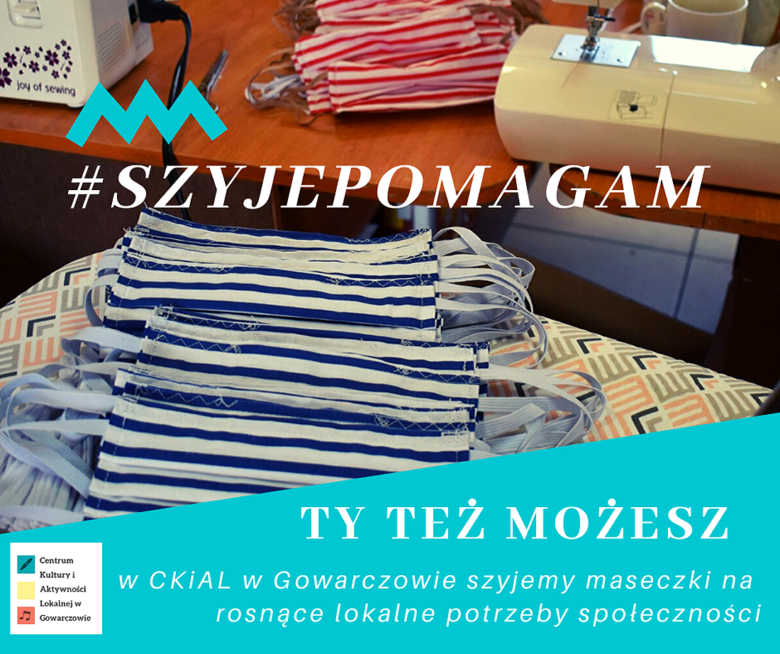 Nabiera tempa akcja #szyjepomagam w Gowarczowie