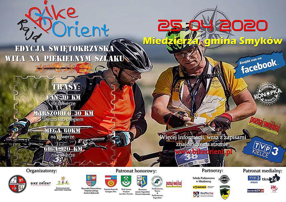 Zapraszamy na Bike Orient 2020 w Miedzierzy