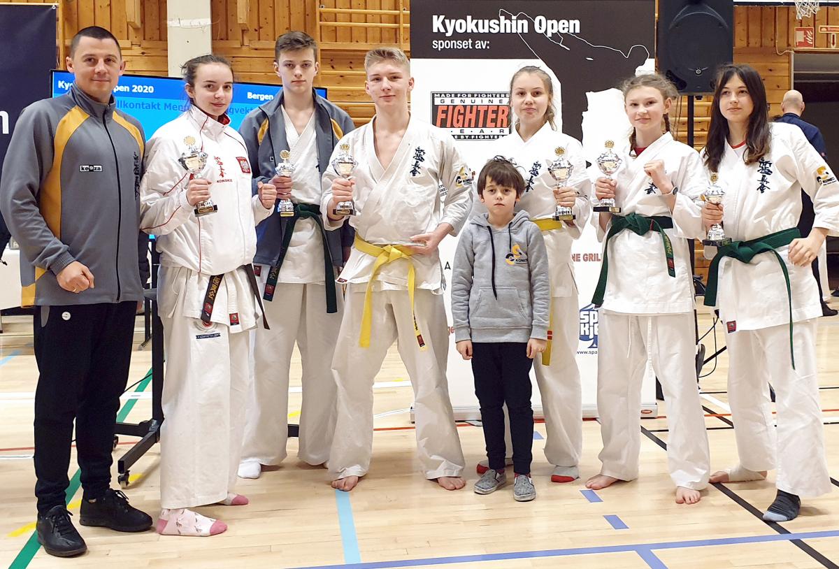 Podopieczni Mateusza Garbacza wrócili z Norwegii z medalami [zdjęcia]