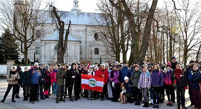 Zimowy marsz w wiosennej oprawie