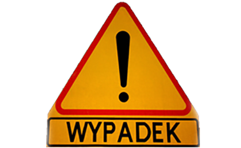 Auto przejechało stopę pieszej