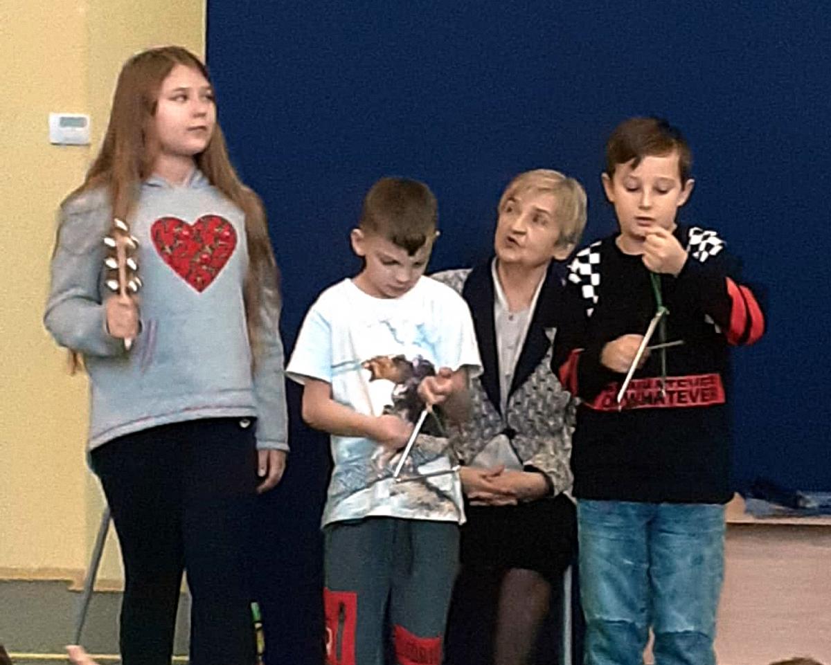 Koncert kolęd i pastorałek filharmoników w SP Królewiec
