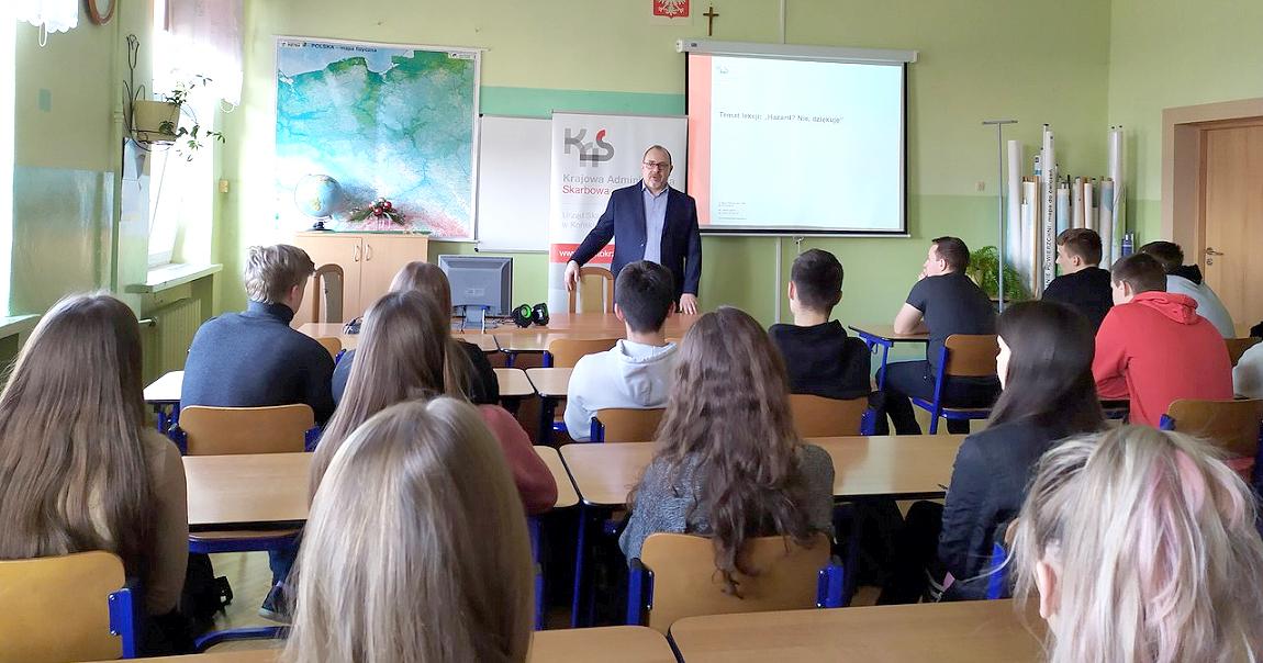 Hazard? Nie, dziękuję! Spotkanie w koneckim I LO