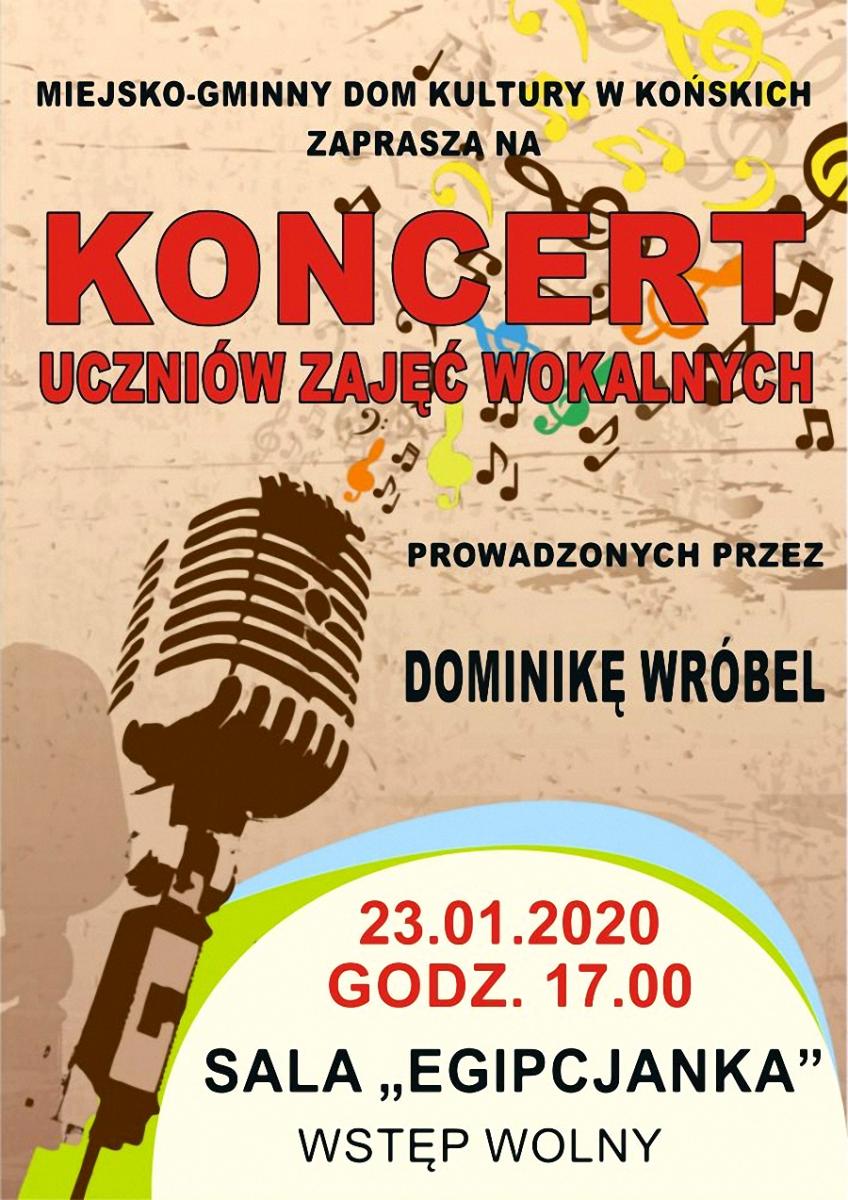 Zaśpiewają podopieczni Dominiki Wróbel