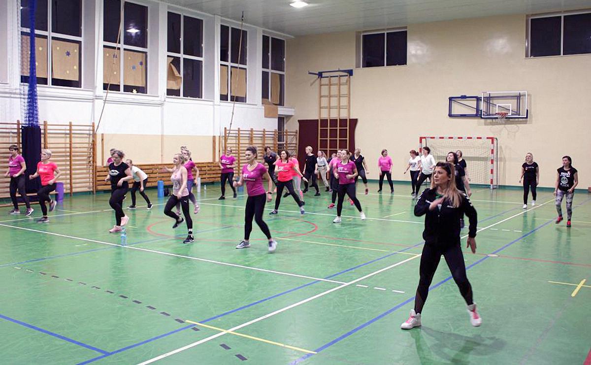 Maraton fitnessu i zumby w Miedzierzy