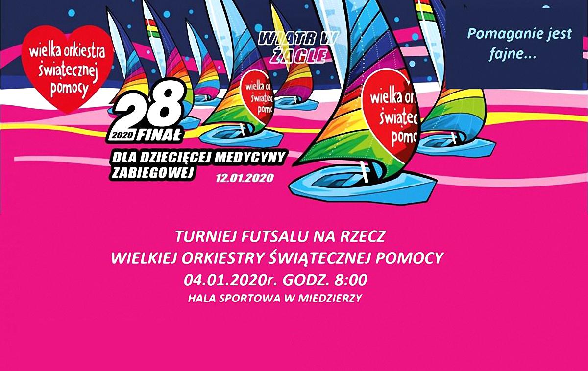W Miedzierzy zagrają charytatywny turniej futsalu na rzecz WOŚP
