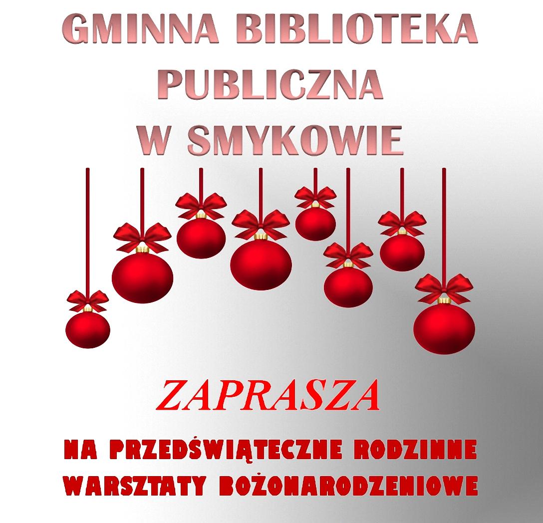 Warsztaty bożonarodzeniowe w Smykowie