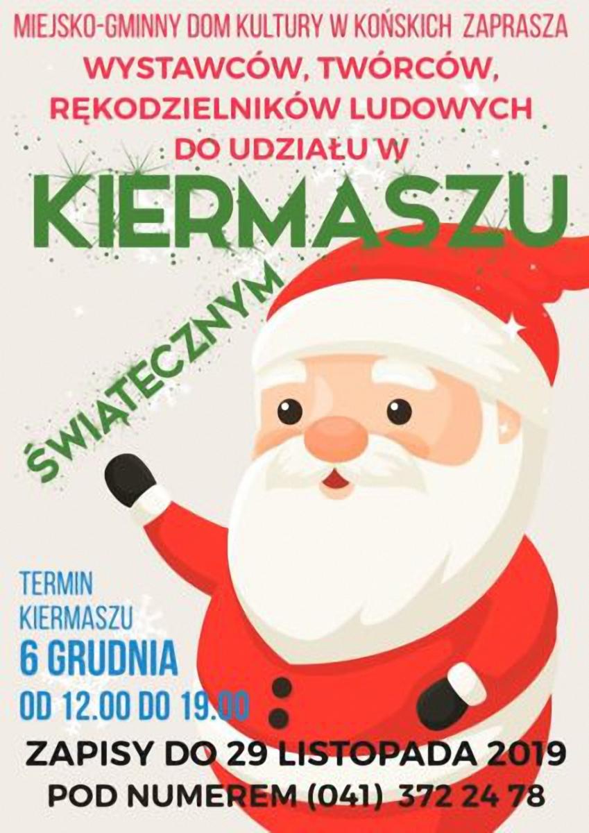 Bożonarodzeniowy kiermasz świąteczny