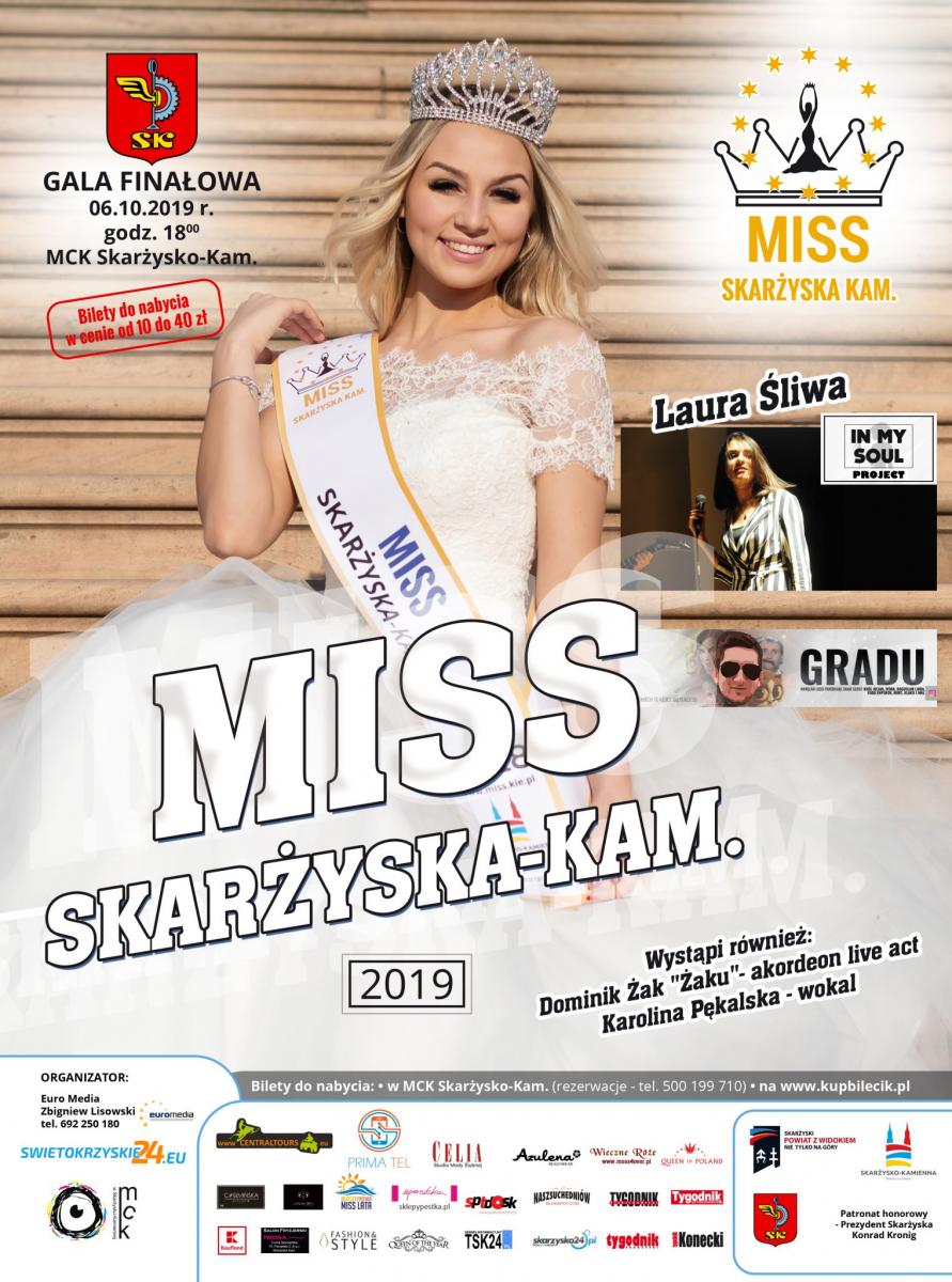 Zapraszamy na galę finałową wyborów MISS w Skarżysku-Kamiennej
