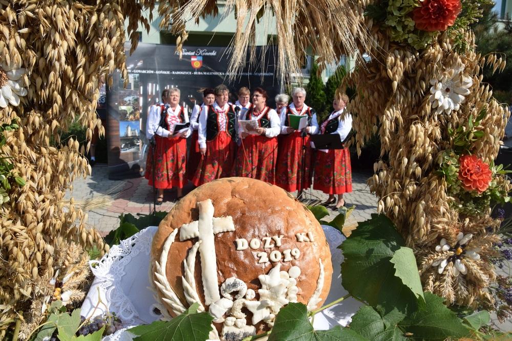 Wybrano najpiękniejszy wieniec dożynkowy. To był pierwszy taki przegląd [wideo, zdjęcia]