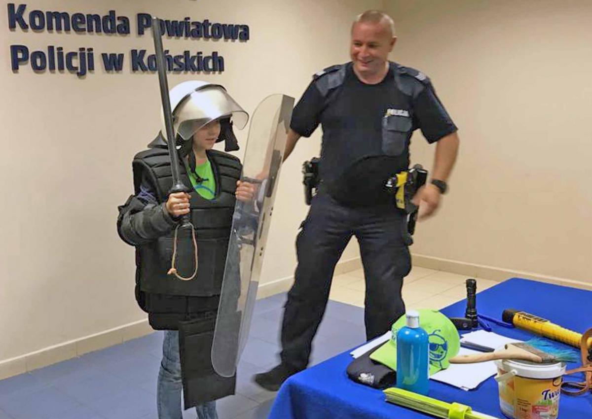 Noc detektywów w koneckiej policji